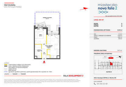 Mieszkanie w inwestycji: Miasteczko Nova Fala 2