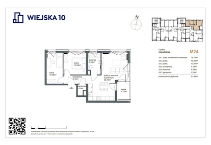Mieszkanie w inwestycji: Wiejska 10