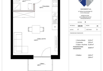 Mieszkanie w inwestycji: Jasielska 8C etap II