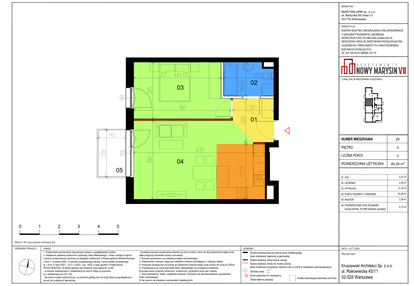 Mieszkanie w inwestycji: Apartamenty Nowy Marysin VII