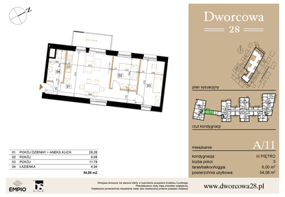 Mieszkanie w inwestycji: Dworcowa 28