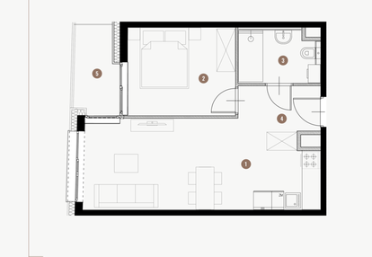 Mieszkanie w inwestycji: Tuwima Apartments