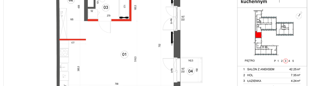 Mieszkanie w inwestycji: Stalowa Form 43.45