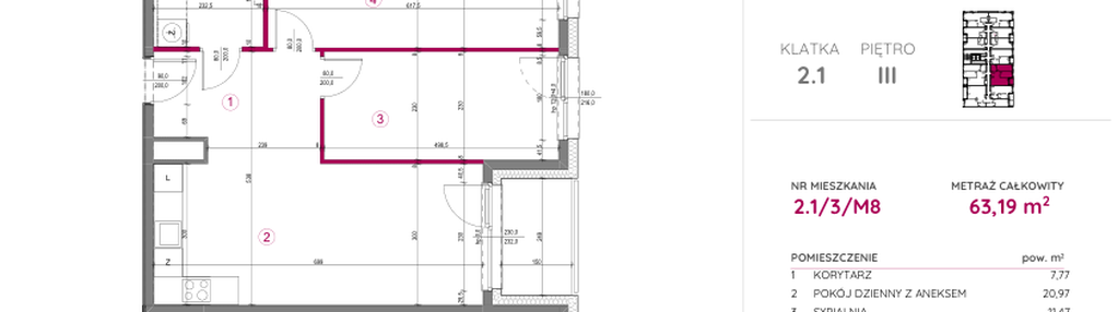 Mieszkanie w inwestycji: Lechicka 65