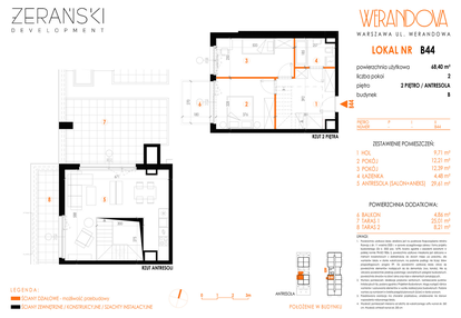 Mieszkanie w inwestycji: Werandowa