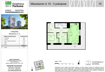 Mieszkanie w inwestycji: Dzielnica Parkowa VIII