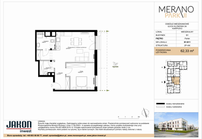 Mieszkanie w inwestycji: Merano Park II