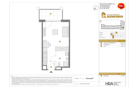 Mieszkanie w inwestycji: Apartamenty Rudnickiego