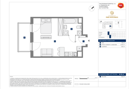 Mieszkanie w inwestycji: Apartamenty Park Matecznego Etap 2