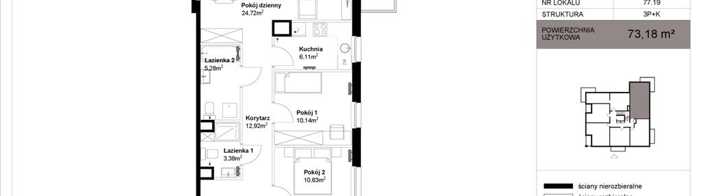 Mieszkanie w inwestycji: Strzeszyńska 77