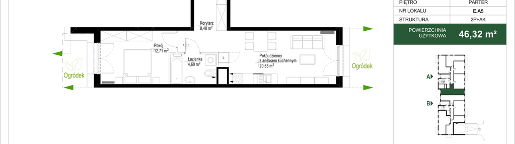 Mieszkanie w inwestycji: Sielskie Podolany II