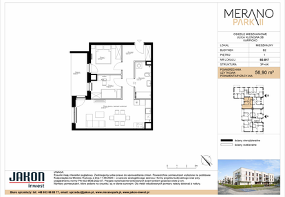 Mieszkanie w inwestycji: Merano Park II