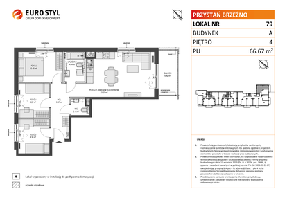 Mieszkanie w inwestycji: Przystań Brzeźno