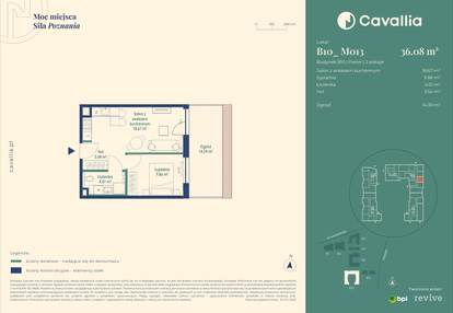 Mieszkanie w inwestycji: Cavallia