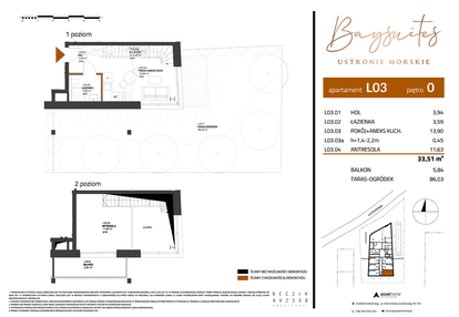 Mieszkanie w inwestycji: Baysuites