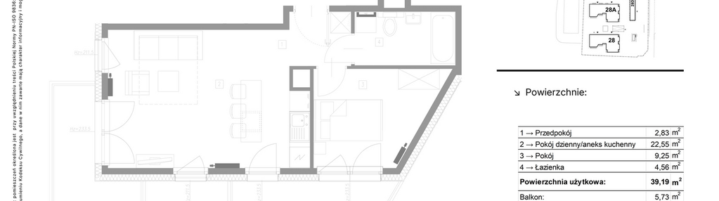 Mieszkanie w inwestycji: Strzelców 28
