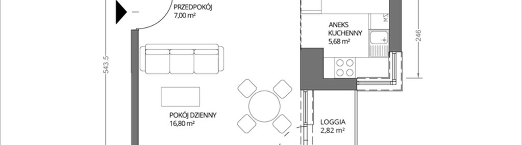 Mieszkanie w inwestycji: Krakowska Vita