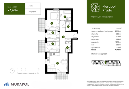 Mieszkanie w inwestycji: Murapol Prado