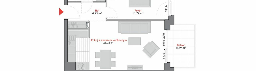 Mieszkanie w inwestycji: Atrium Oliva