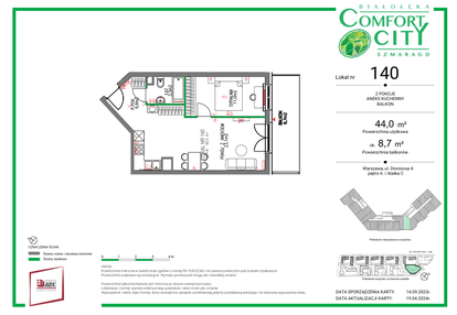 Mieszkanie w inwestycji: Comfort City Szmaragd