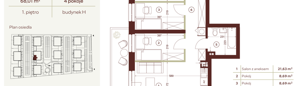Mieszkanie w inwestycji: Sereno Park