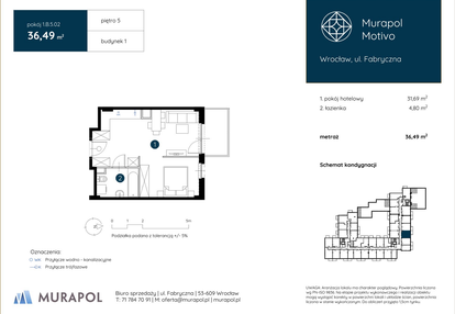 Mieszkanie w inwestycji: Murapol Motivo