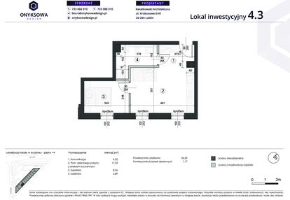 Mieszkanie w inwestycji: Onyksowa Design