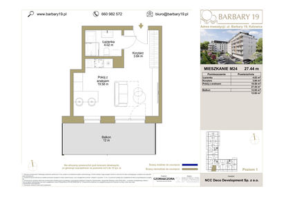 Mieszkanie w inwestycji: Barbary 19