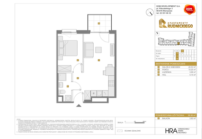 Mieszkanie w inwestycji: Apartamenty Rudnickiego