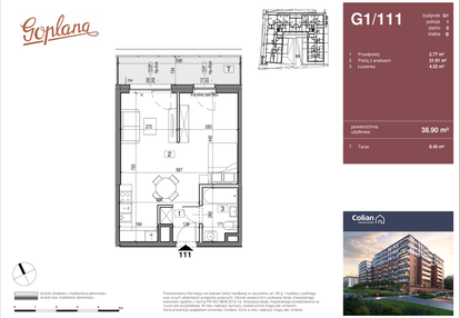 Mieszkanie w inwestycji: Goplana budynek G