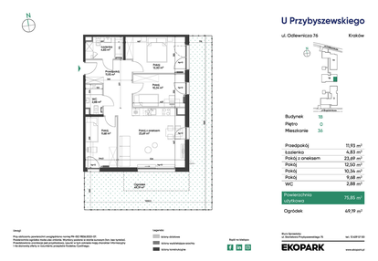Mieszkanie w inwestycji: U Przybyszewskiego etap 4