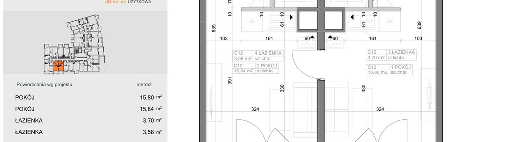 Mieszkanie w inwestycji: Industria etap I-D