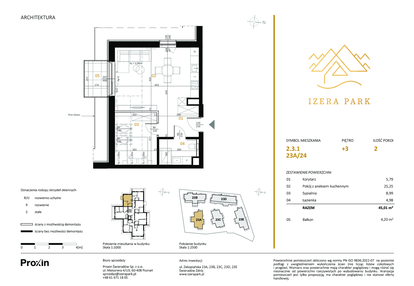 Mieszkanie w inwestycji: Izera Park