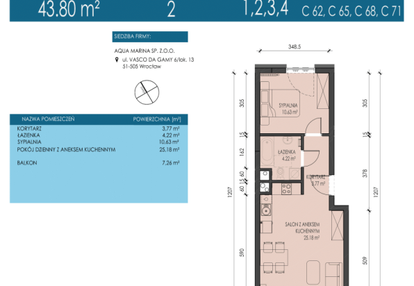 Mieszkanie w inwestycji: Apartamenty Aqua Marina