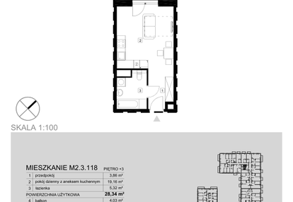 Mieszkanie w inwestycji: Modern Helenów