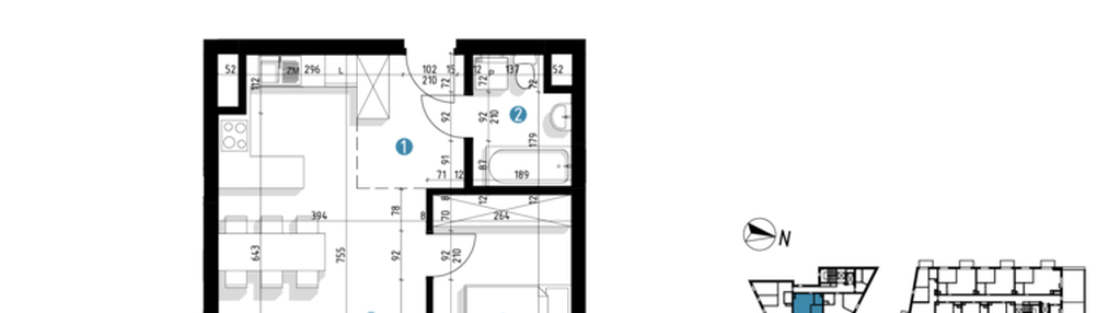 Mieszkanie w inwestycji: Parkowa 6AC - ETAP III