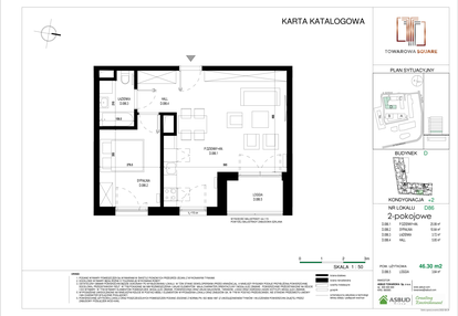 Mieszkanie w inwestycji: Towarowa Square