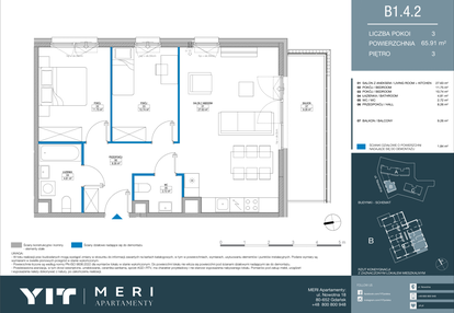 Mieszkanie w inwestycji: Meri Apartamenty