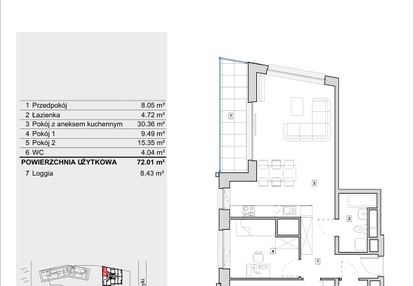 Mieszkanie w inwestycji: Heyki City