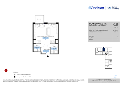 Mieszkanie w inwestycji: Bulwar Północny