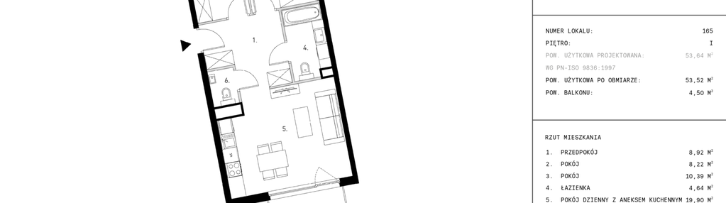 Mieszkanie w inwestycji: Myśliborska III etap