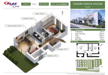 Mieszkanie w inwestycji: Rumia Osiedle Zielone Zacisze