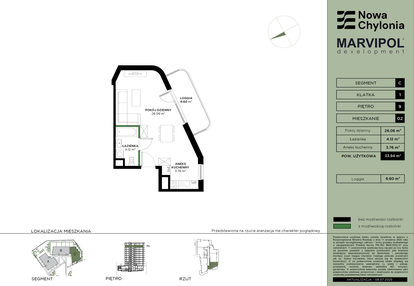 Mieszkanie w inwestycji: Nowa Chylonia