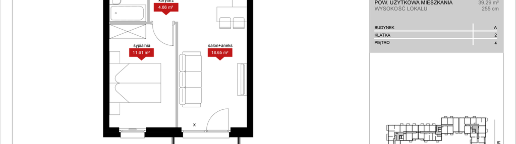 Mieszkanie w inwestycji: Atrium - Nowy Szczepin