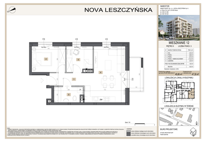 Mieszkanie w inwestycji: Nova Leszczyńska