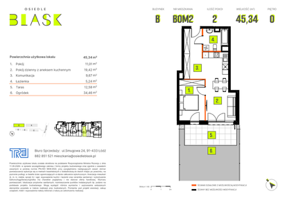 Mieszkanie w inwestycji: Osiedle BLASK - Etap I