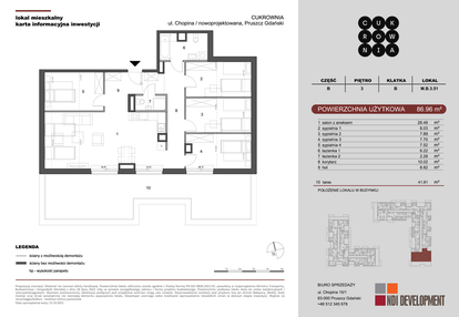 Mieszkanie w inwestycji: CUKROWNIA