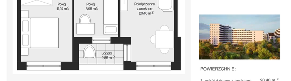 Mieszkanie w inwestycji: Piasta Park VI