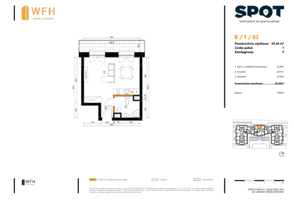 Mieszkanie w inwestycji: SPOT