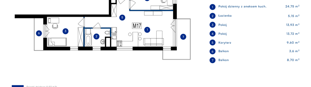 Mieszkanie w inwestycji: Przy Bursztynowej